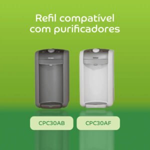 Refil Filtro Cix06ax Purificador de Água Consul CPC30AF, CPC30AB, CPB35AB, CPB35AF, CPB36AF, CPB36AB, CPB34AB, CPB34AF, CPB34AS, CPC31AB, CPC31AF