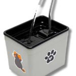 Bebedouro Automático Fonte De Água Pet Gatos Cachorros Torneira Alumínio Cascata Silencioso Pote Tigela Vasilha Bebedor Água Corrente Bomba 1,8L Bivolt