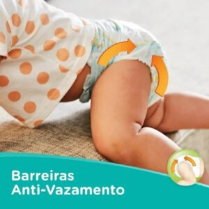 Fraldas Pampers Confort Sec M x 196 unidades