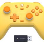 Gamesir T4 Nova Lite Android PC Switch iOS Steam Joystick amarelo