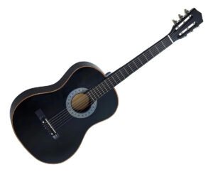 Violão Clássico Queen’s Conthey D13751 6 Cordas Aço Preto Verniz