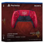 Controle Playstation 5 Dualsense Monster Hunter Wilds Red