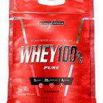 Whey 100% Pure Pouch 1,8kg Morango Integralmédica Morango