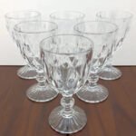 Jogo De Taças De Vidro Class Diamond 300ml Transparente Incolor