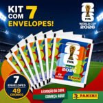 49 Figurinhas Copa Do Mundo 2026 7 Envelopes 49 Cromos