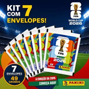 49 Figurinhas Copa Do Mundo 2026 7 Envelopes 49 Cromos