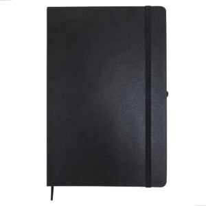 Caderneta Anotação A5 Executiva Tipo Moleskine Couro Sintético