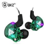 Fone De Ouvido Retorno De Palco Qkz Ak6 Com Microfone + Case