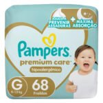 Fralda Pampers Premium Care Tamanho G 68 Unidades