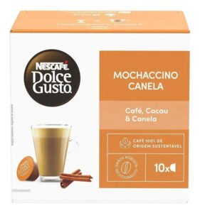 Café em Cápsula NESCAFÉ DOLCE GUSTO Mochaccino Canela 10 Cápsulas