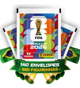 Figurinhas Da Copa Do Mundo Fifa 2026 Panini Copa Do Mundo Fifa 2026 140 Envelopes