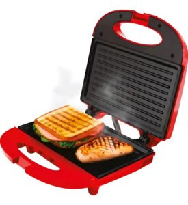 Sanduicheira E Grill 2 Em 1 Cor Vermelho Kian