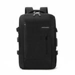 Mochila, para homens e mulheres, com fecho de senha, capacidade expandível de 30 a 42 L, impermeável, reforçada, ideal para viagens diárias e negócios, pode acomodar um laptop de 15,6 polegadas