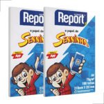 2 Pacotes Papel Sulfite Senninha Branco A4 75g 200 Folhas