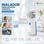 Inalador Nebulizador Portátil Bahrein Usb Pilha Cor Azul Silencioso Aparelho Inalação Compacto Mesh Bivolt Nebulizador Com Rede Vibratoria Aparelho Para Inalacao Inalador Silencioso Aparelho Inalador