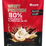 Whey Protein Concentrado 1kg Growth Supplements – Capuccino