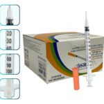 Seringa Insulina Com Agulha Fixa U-100 8mm X 0,30mm 100un Sr
