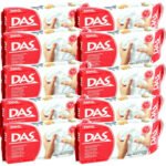 10 kg de pasta branca Das Das, 1 kg C/u, modelo C/u, cerâmica branca fria
