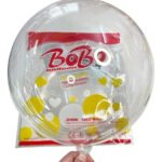 Balão Bubble Bolha Transparente 24 Pol Pacote Com 50 Und