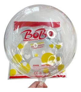 Balão Bubble Bolha Transparente 24 Pol Pacote Com 50 Und