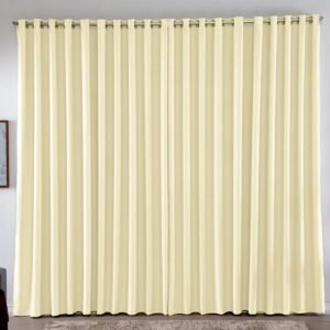 Cortina 3,00×2,50 Metros Blackout Blecaute Palha Corta Luz Em Tecido Grosso Para Quarto E Sala Casa Laura Enxovais