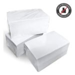 500 Resma Etiqueta Impressão Térmica 15x10cm Adesiva Branca Cor Branco Gigantes do Bazar