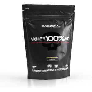 Refill Whey 100% Hd Sabores I 900g I Black Skull Milho Verde