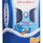 Cotonetes Flexíveis de Algodão 300 unidades Johnson & Johnson