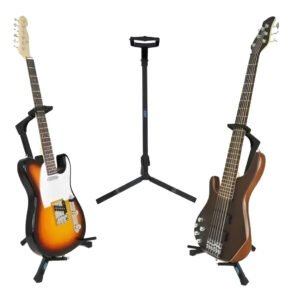 Suporte Para Instrumentos Chão Guitarra Violão Baixo Ask G3s Cor Preto