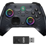 Controle Sem Fio QRD Ferrox M5 Para Xbox Series X/S, Xbox One e PC/iOS/Android Preto