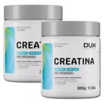 Kit 2x Creatina Monohidratada 100% Pura 300g Dux Nutrition