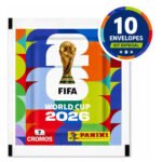 Kit 10 Envelopes Copa Do Mundo 2026 70 figurinhas panini