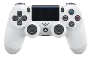 Joystick Ps4 sem fio Sony Dualshock 4 V2, cor branca