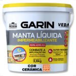 Manta Líquida Impermeabilizante Infiltração Laje Telha 3,6kg Cor Cerâmica Telha
