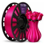 Filamento Pla Rosa Choque Pink V-Silk 1Kg 1,75mm Voolt3D