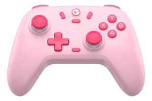 Controle Gamesir T4 Nova Lite Sem Fio Para Pc Switch Android Ios Steam Celular Hall Effect Cor Rosa