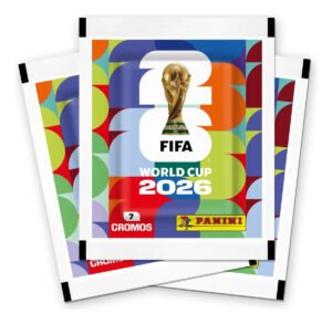 Kit Com 48 Pacotes de Figurinhas Panini Para o Álbum Copa do Mundo FIFA 2026