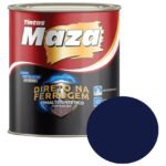 Tinta Esmalte Sint. Maza Direto Na Ferrugem 900ml Cor Azul