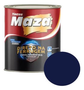 Tinta Esmalte Sint. Maza Direto Na Ferrugem 900ml Cor Azul