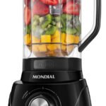 Liquidificador Pratic Turbo III Mondial 550W L-93-BG
