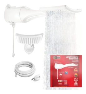 Chuveiro elétrico de parede Lorenzetti Loren Shower Ultra branco 7.500kW