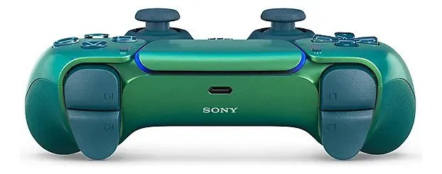 Controle sem fio DualSense Chroma Teal PS5 Sony CFI-ZCT1W cor verde