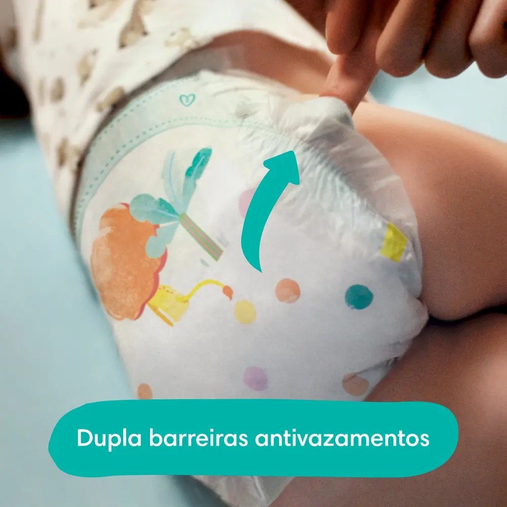 Fralda Pampers Confort Sec XG 62 unidades