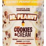 Pasta de Amendoim Dr. Peanut Gourmet de Cookies and Cream 600g