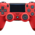 Controle Joystick Playstation Dualshock 4 Magma Red Sony