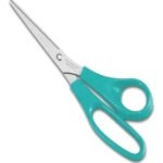 Tesoura Multiuso Corte Supercort Aço Inox 8pol Tramontina Cor Verde-água