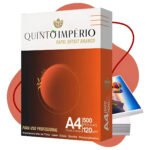 Papel Offset 120g A4 Branco 500 Folhas Premium Sulfite Quinto Império