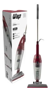 Aspirador De Pó Vertical High Speed Plus Hepa Cor Vermelho E Cinza
