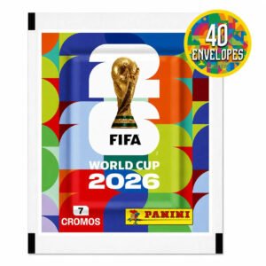 Copa Do Mundo Fifa 2026 – Kit Com 40 Envelopes Panini Oficial (280 Cromos) Copa Do Mundo 2026