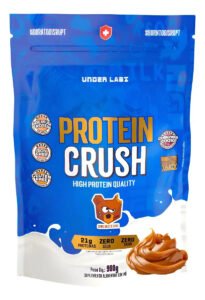 Whey 100% Protein Crush 900g Under Labz Concentrado Sabor Doce de leite